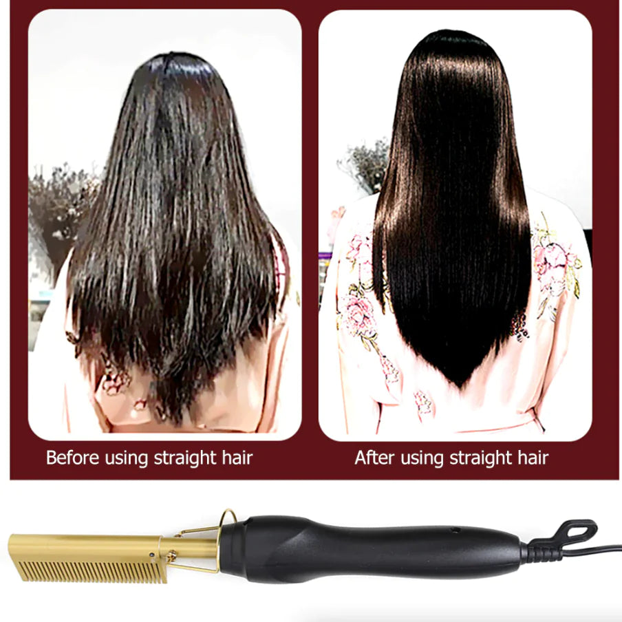 Hair Straightener Comb Pro