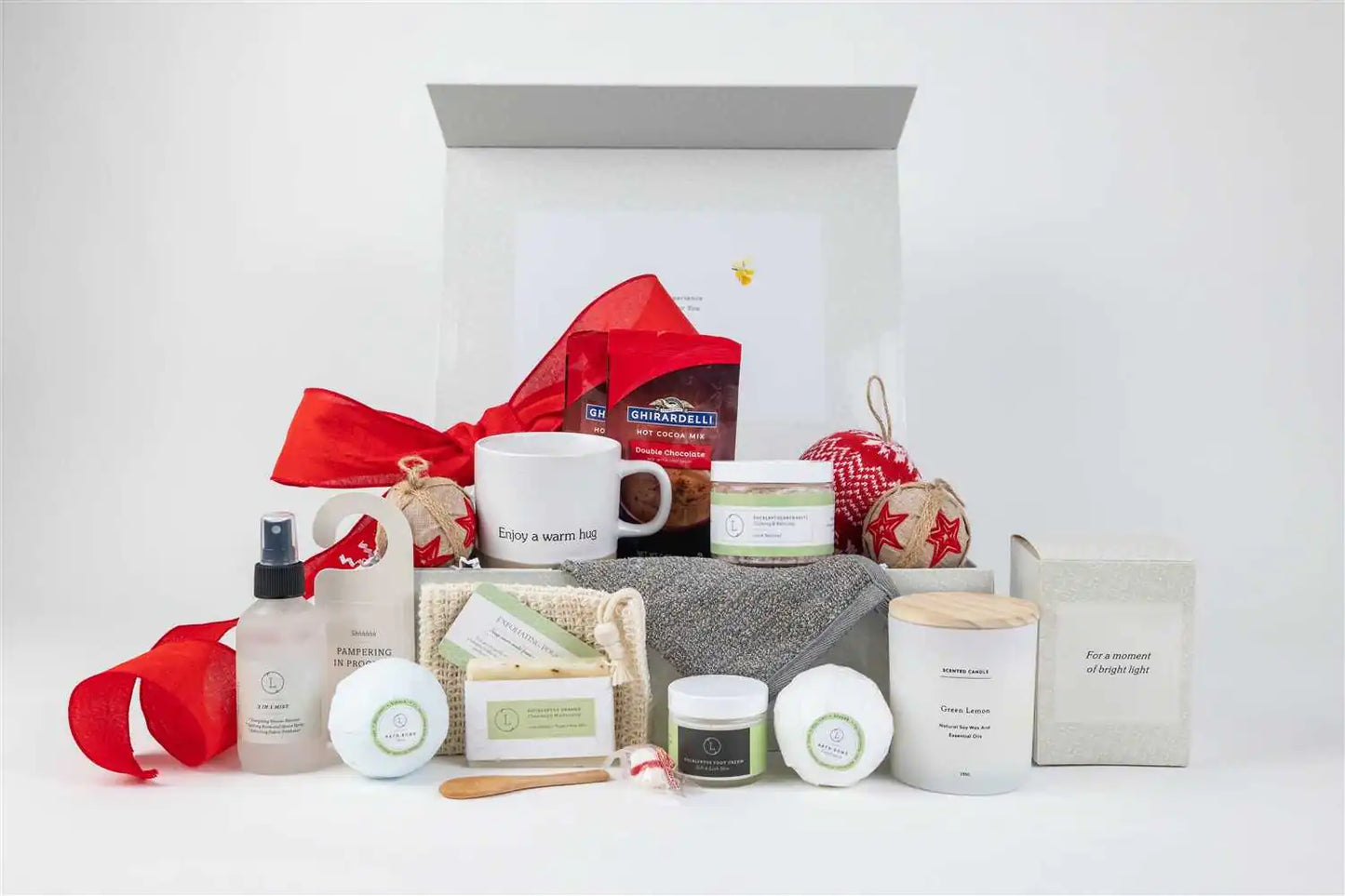 Christmas Gift Basket - Christmas Gift Set Box